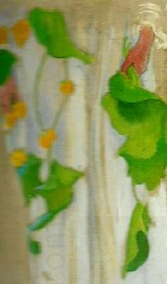 Carl Larsson detaljstudie till gratulation oil painting picture